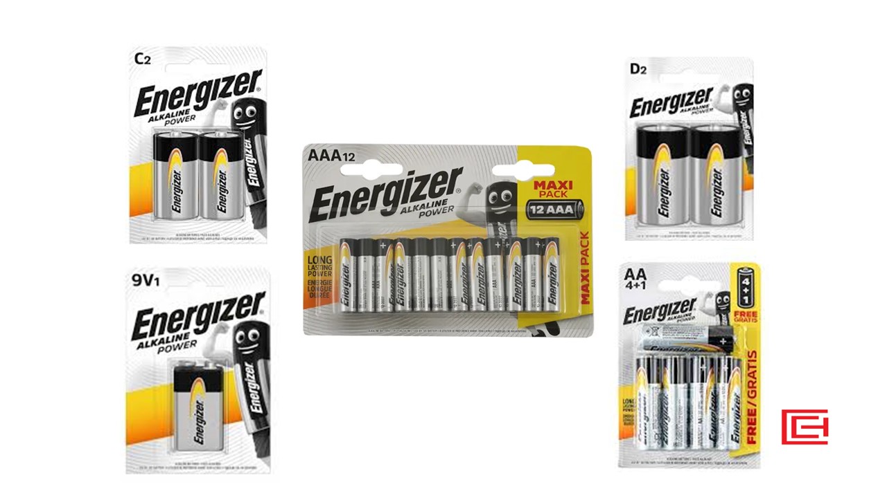 Battery Range - Energizer